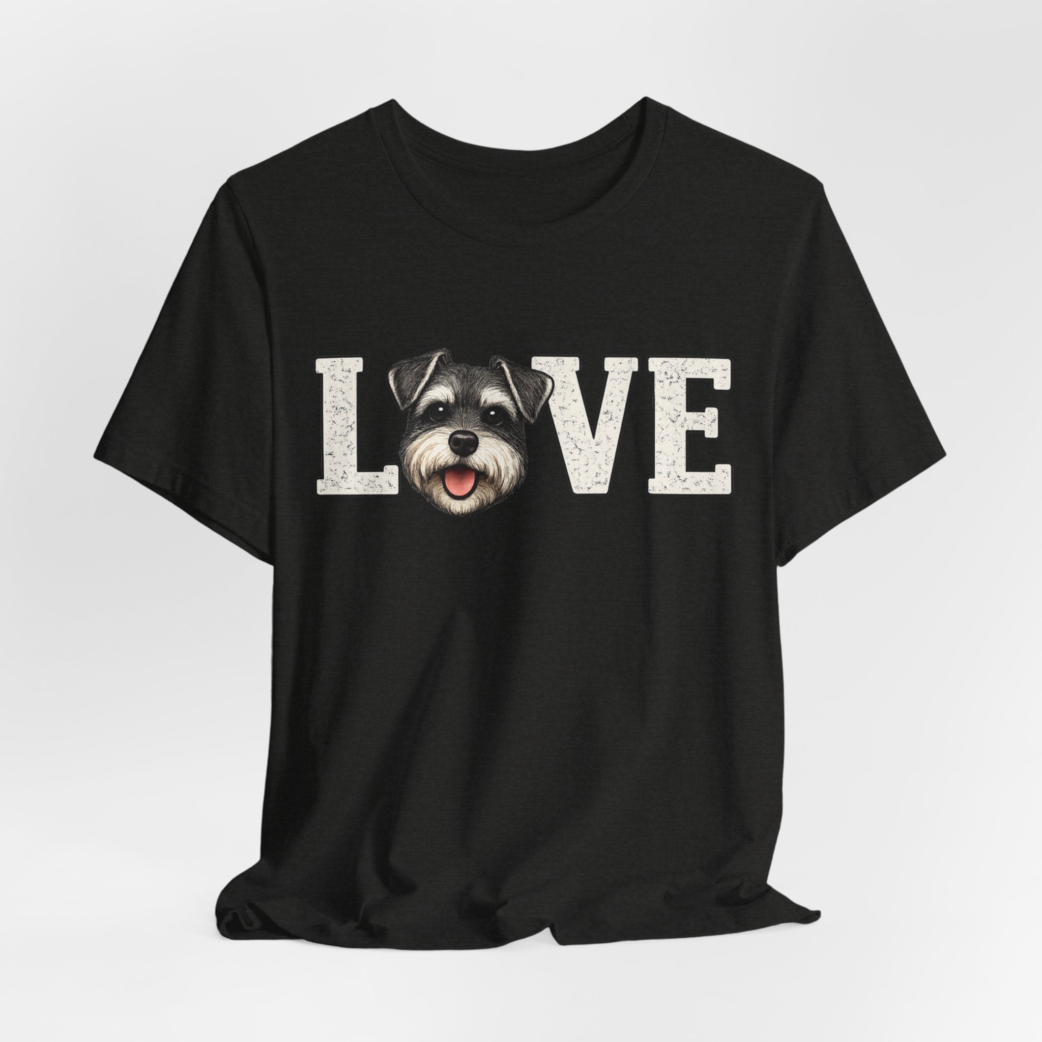 Love Schnauzer T-Shirt — Cute Dog Lover Tee