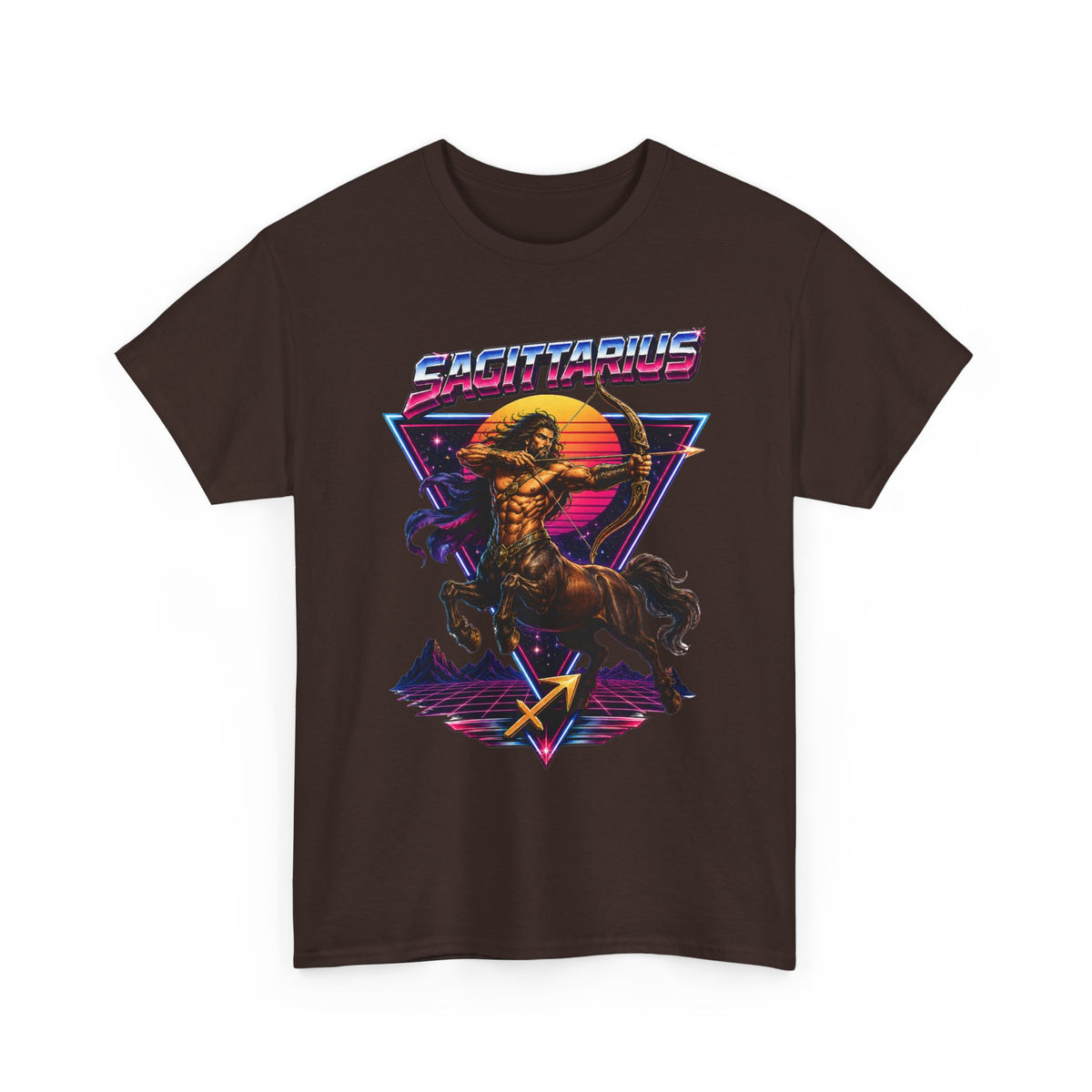 Sagittarius Retro Centaur Astrology Tee