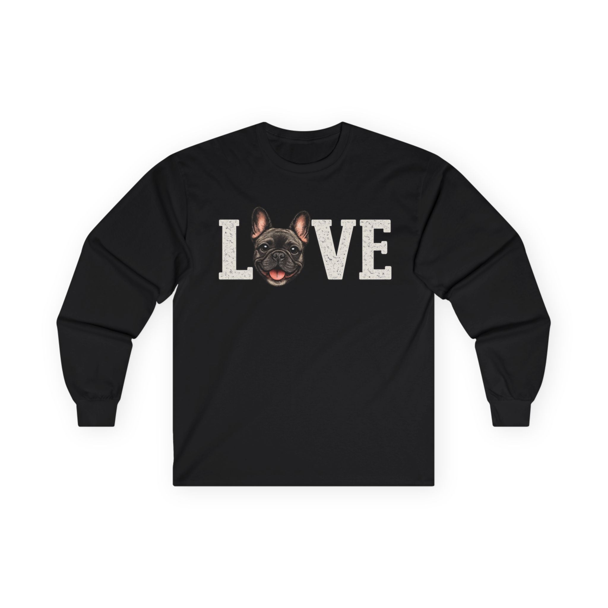 French Bulldog Love Long Sleeve Tee