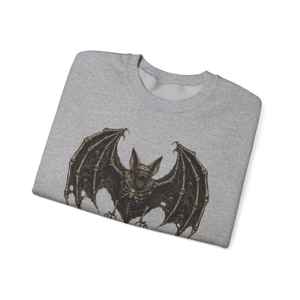 Gothic Bat Crewneck Sweatshirt