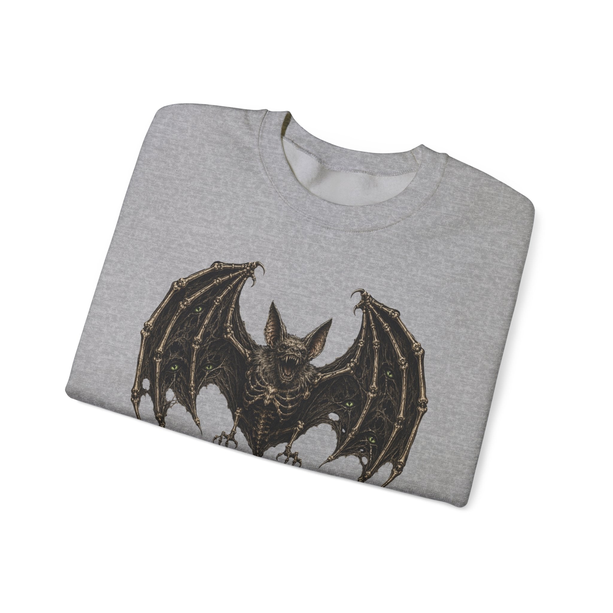 Gothic Bat Crewneck Sweatshirt