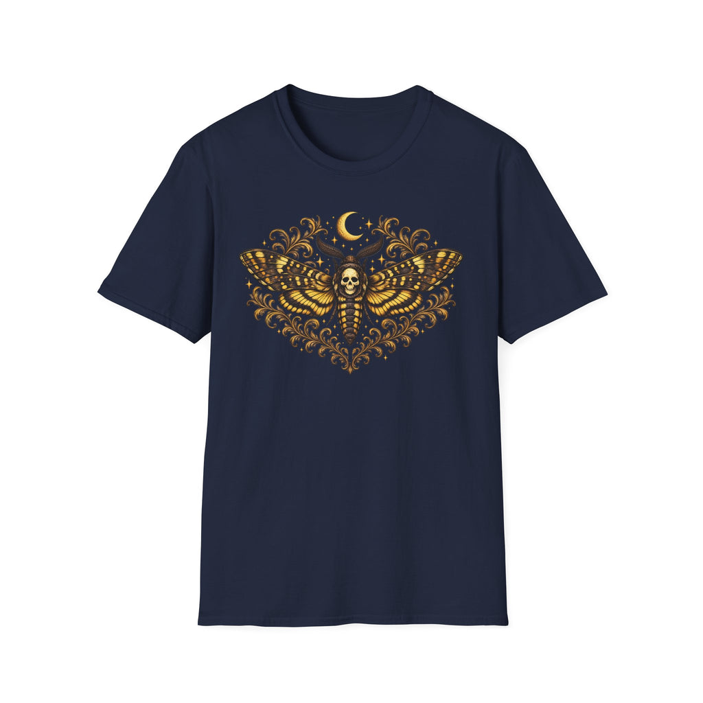Moth & Moon Gothic Skull T-Shirt