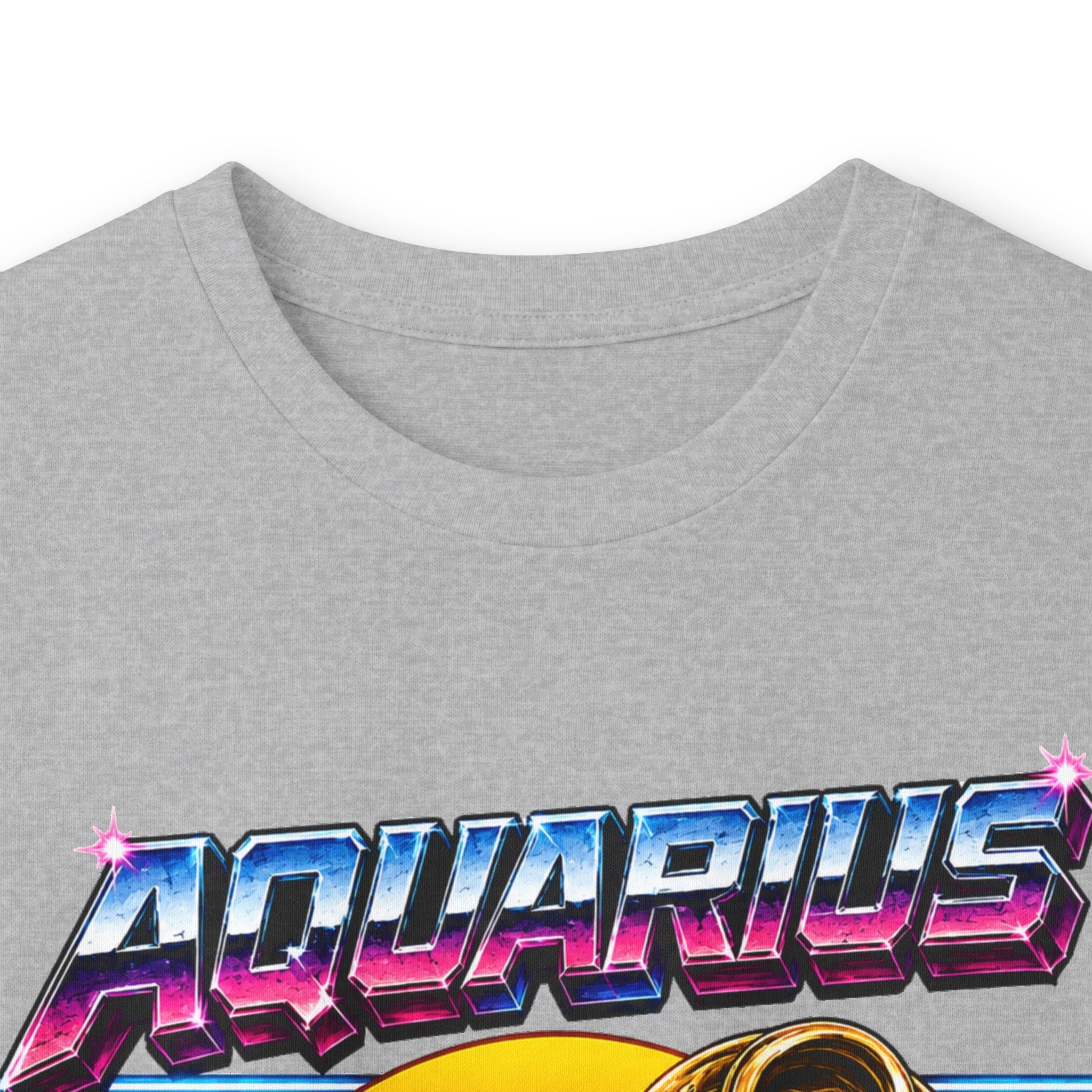 Aquarius Retro Wave Long Sleeve Tee