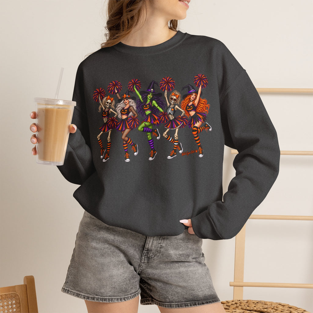 Cheer Squad Halloween Crewneck Sweatshirt