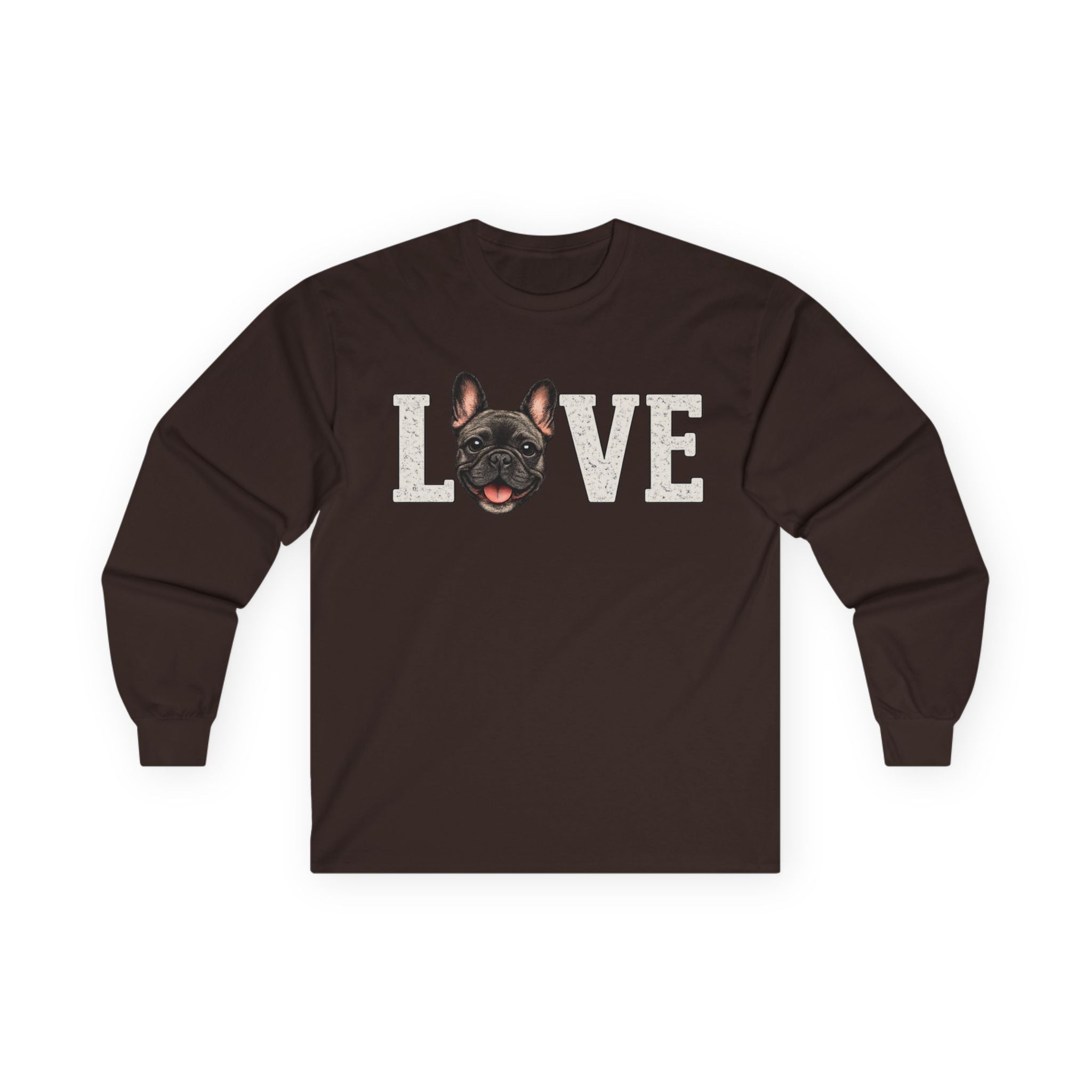 French Bulldog Love Long Sleeve Tee