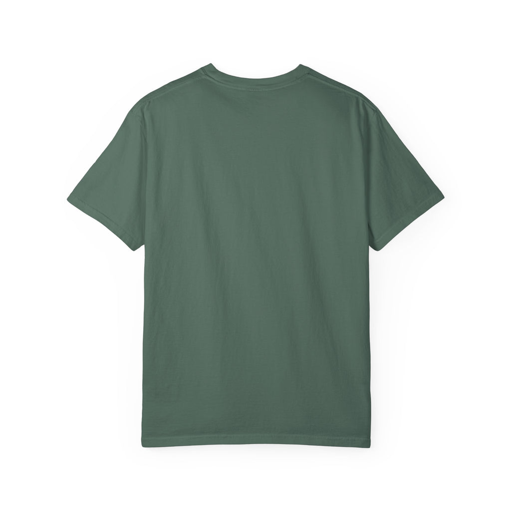 Peace, Love & Music Graphic T-Shirt — Retro Hippie Guitar Sunflower Tee